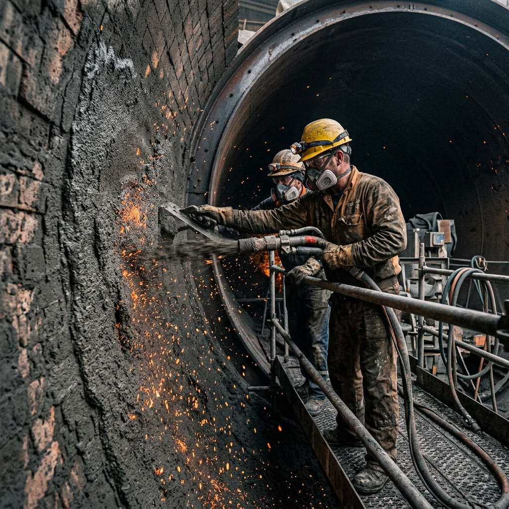 Shaped Refractory Plant